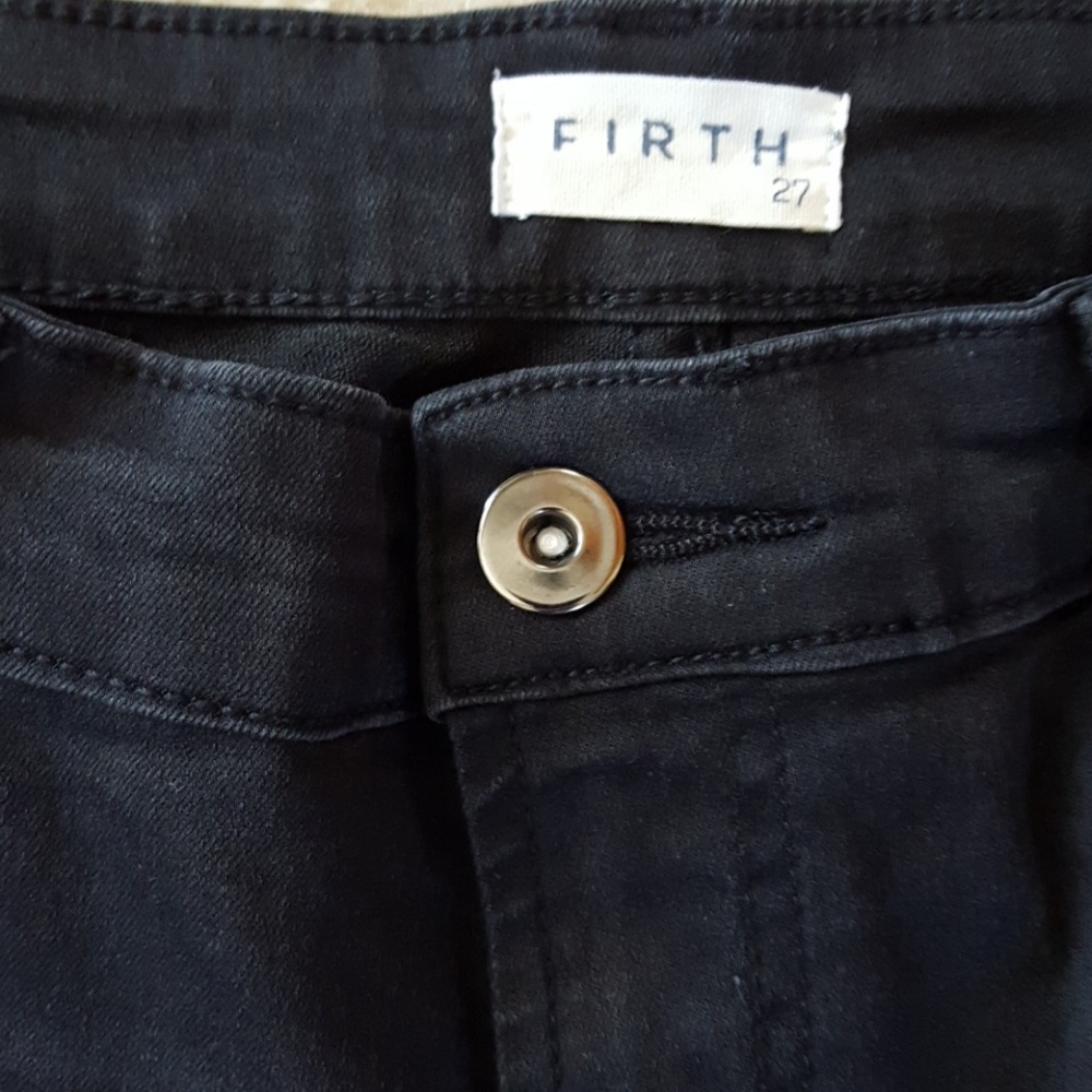 Firth frayed hem ruffle bottom lightweight jean - Picture 4 of 8
